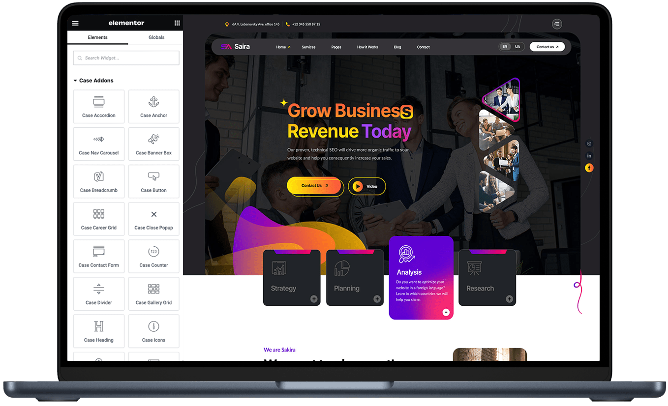 l-elementor-laptop Digital Marketing Agency | Grow Your Business Online