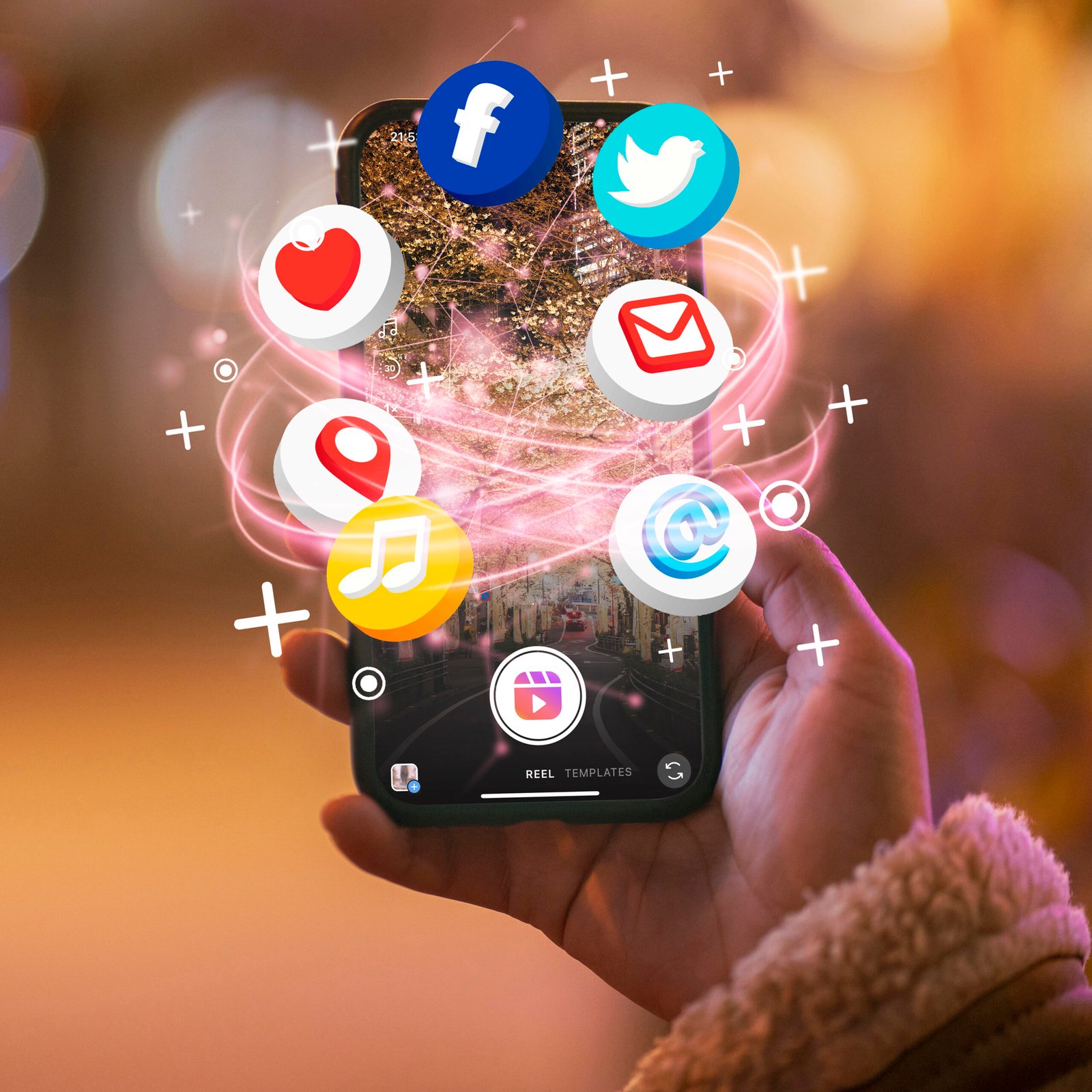 hand-holding-smartphone-social-media-concept Digital Marketing Agency | Grow Your Business Online